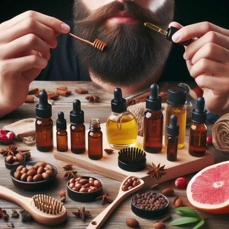 Beard oil for growth